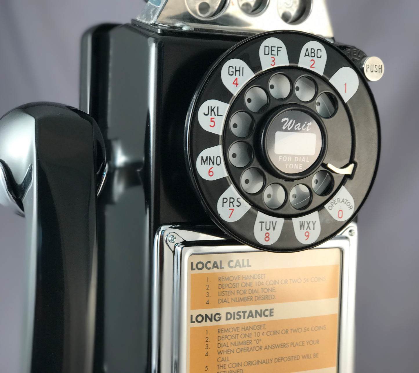 Northern or Western Electric - 233 - Black Payphone