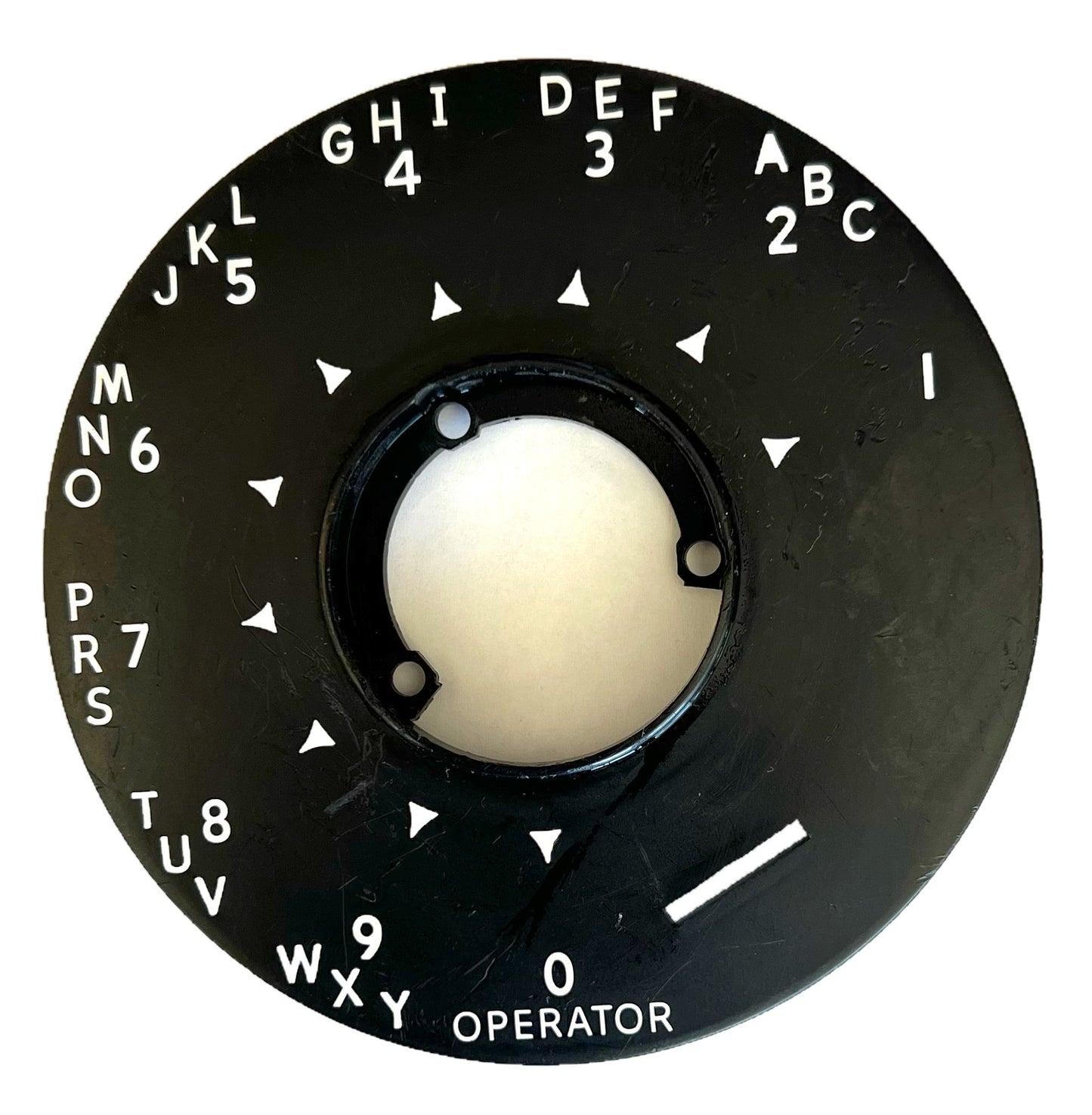 Automatic Electric Dial Bezel for Payphone - Black