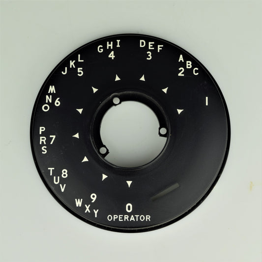 Automatic Electric Dial Bezel for Payphone - Black