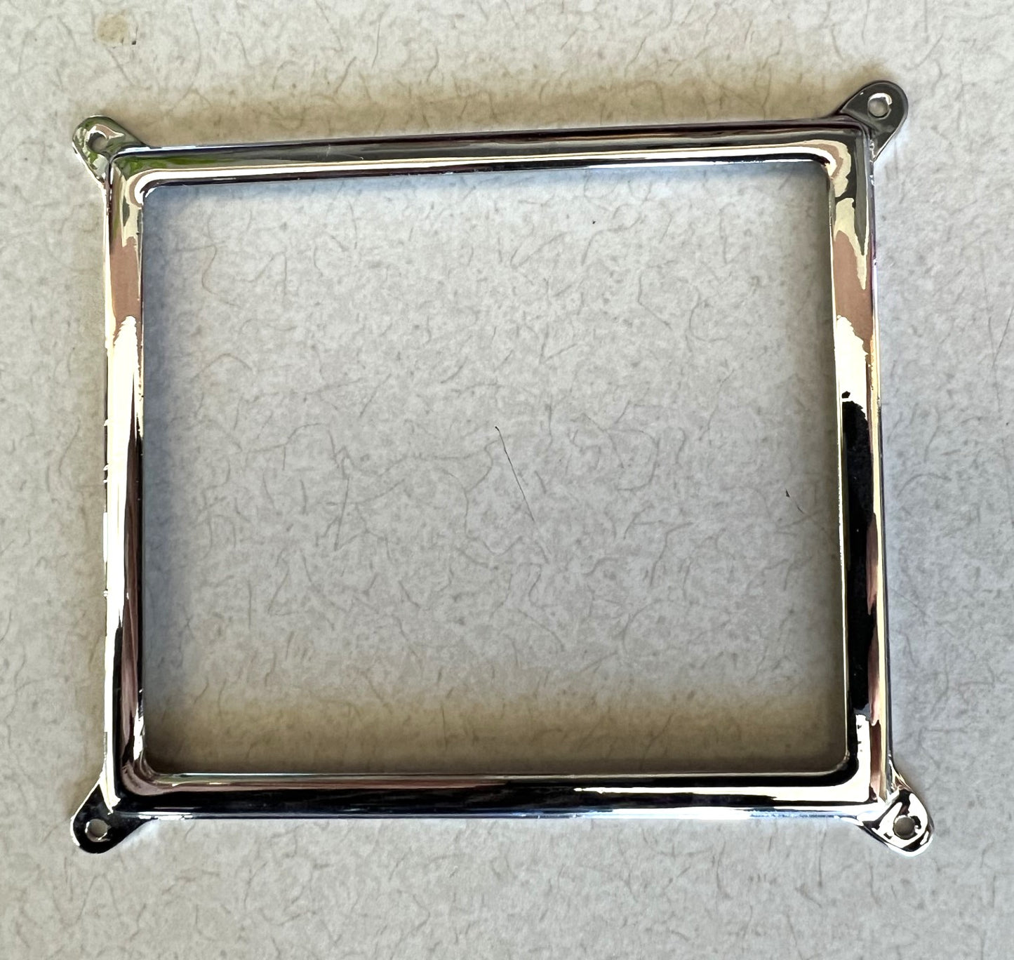 Payphone Instruction Card Frame - Chrome or Black