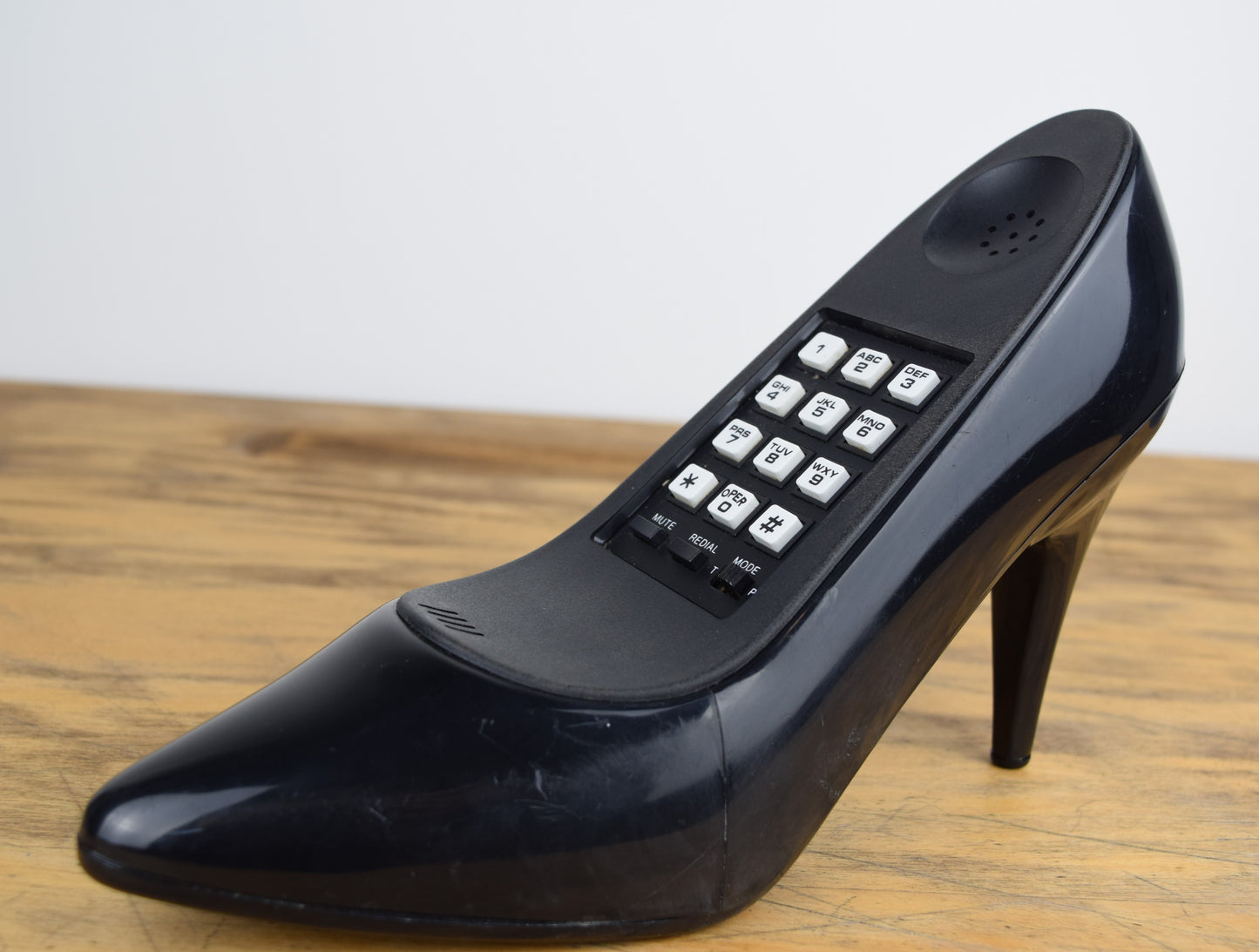 Black High Heel Shoe Telephone