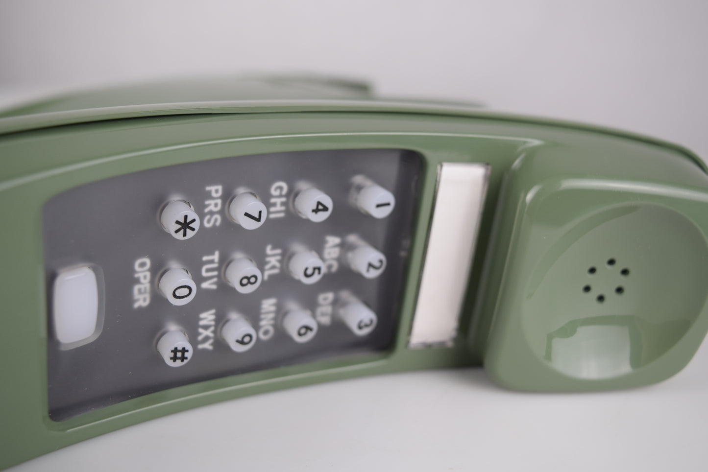 Trimline Touch Tone Wall Phone - Green