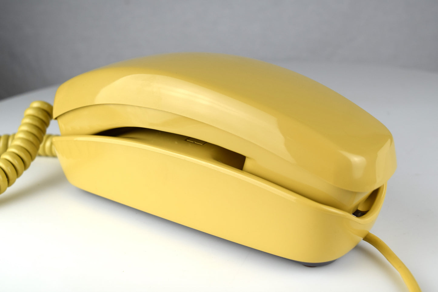 Trimline - Harvest Gold - Rotary Dial Wall Phone