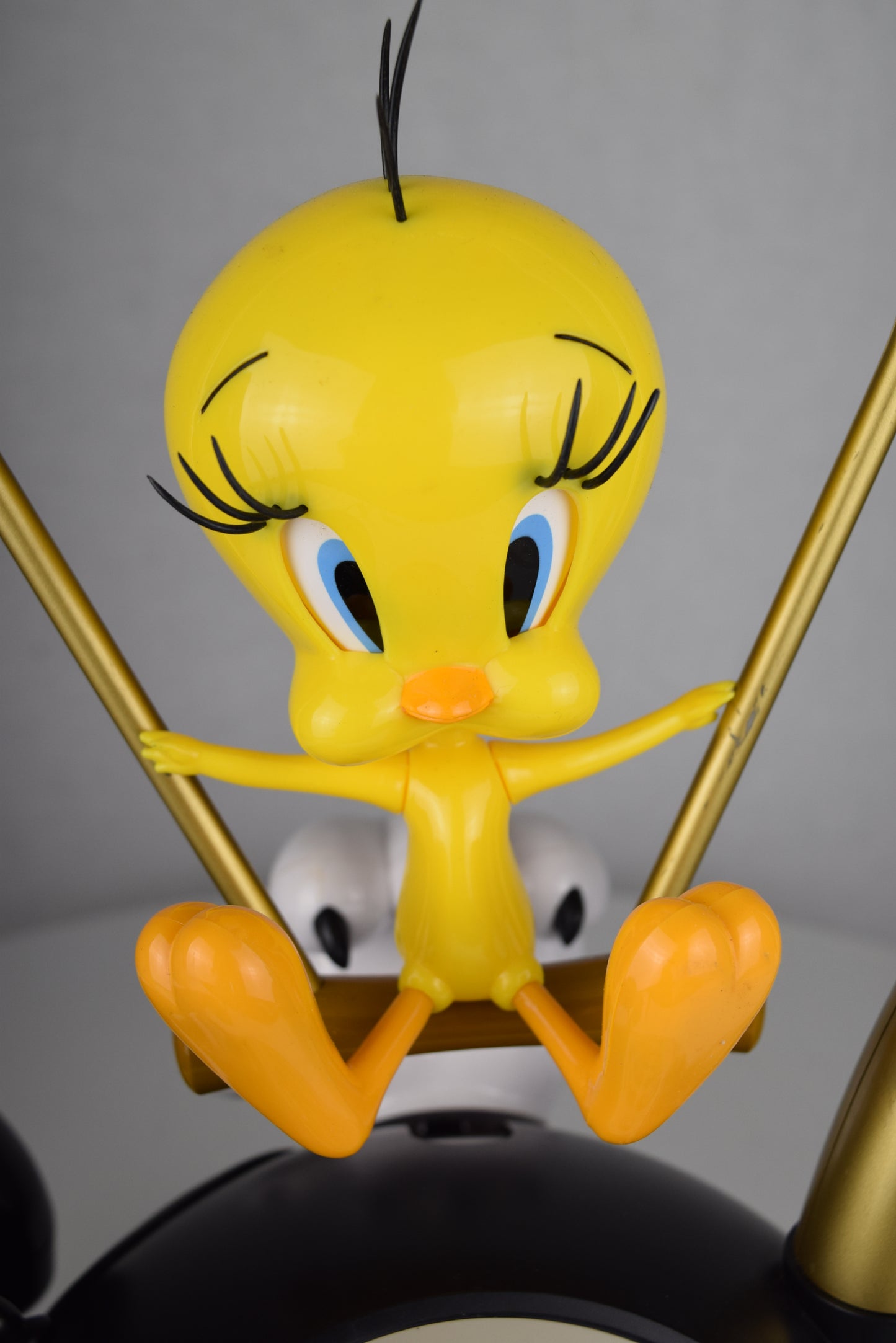 Tweety Bird on Swing Novelty Phone/Clock/Radio