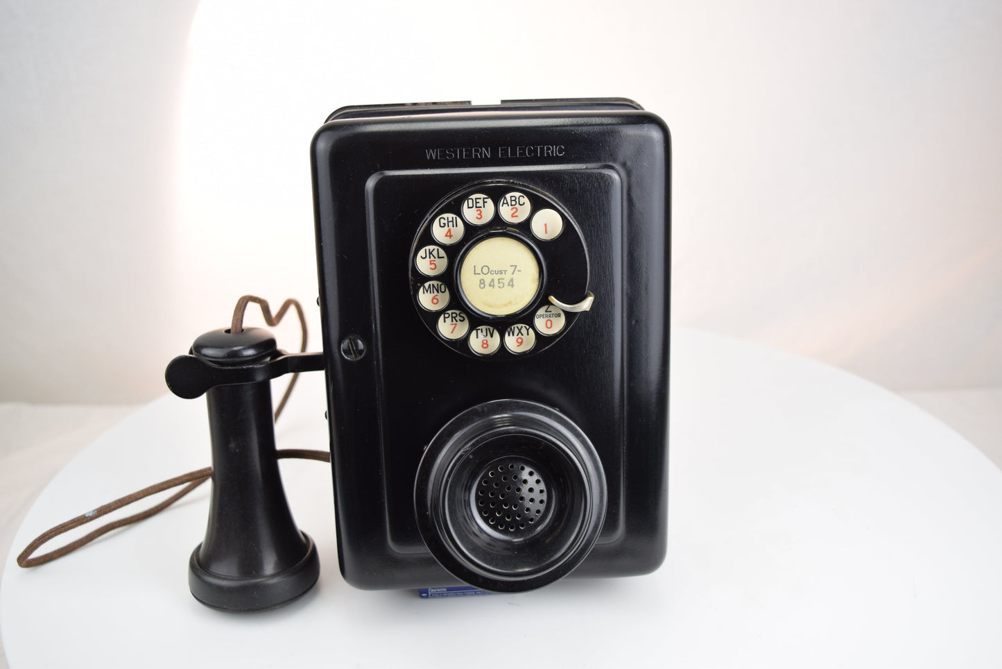Western Electric 653 - Black Wall Phone