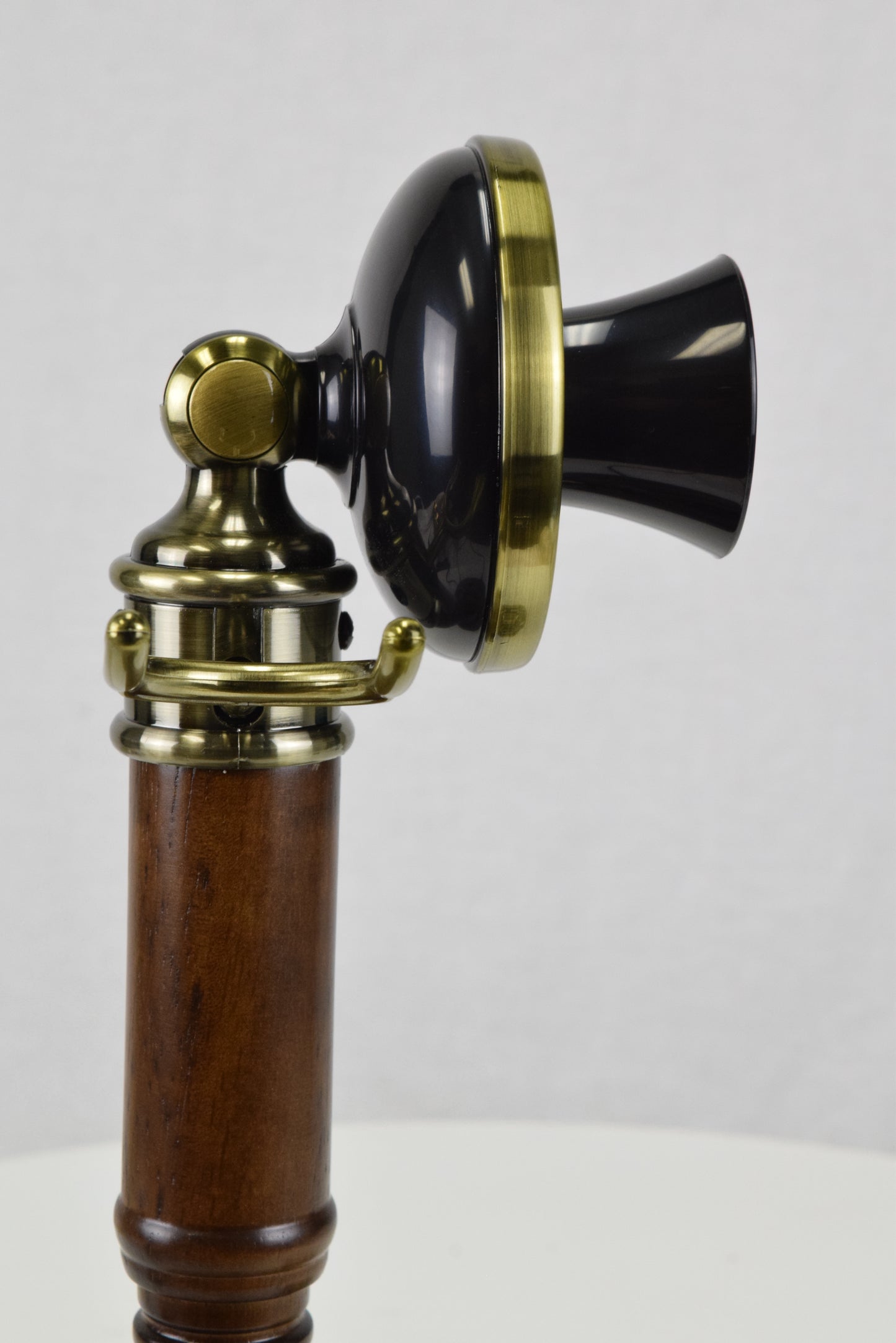 Roman Style Candlestick Telephone with Rotary Style Pushbutton Dial