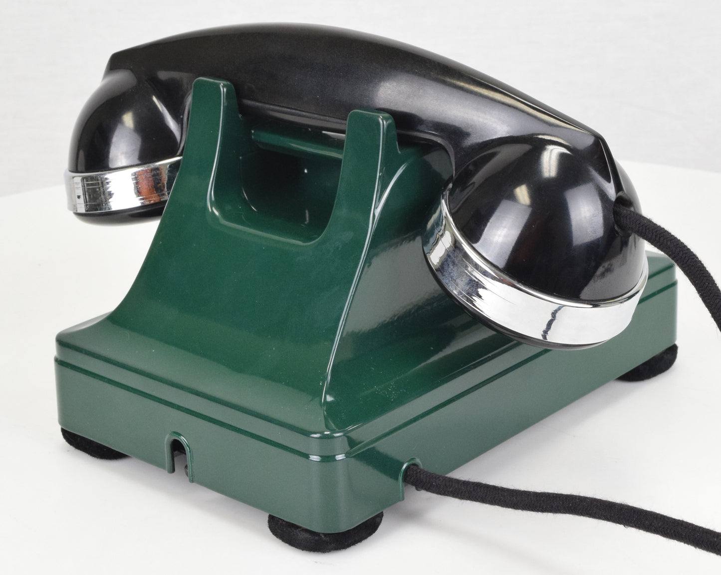 Western Electric 302 - Forest Green - Chrome Trim Edition