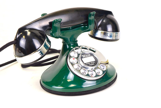 Western Electric 202 - Forest Green - Chrome Trim