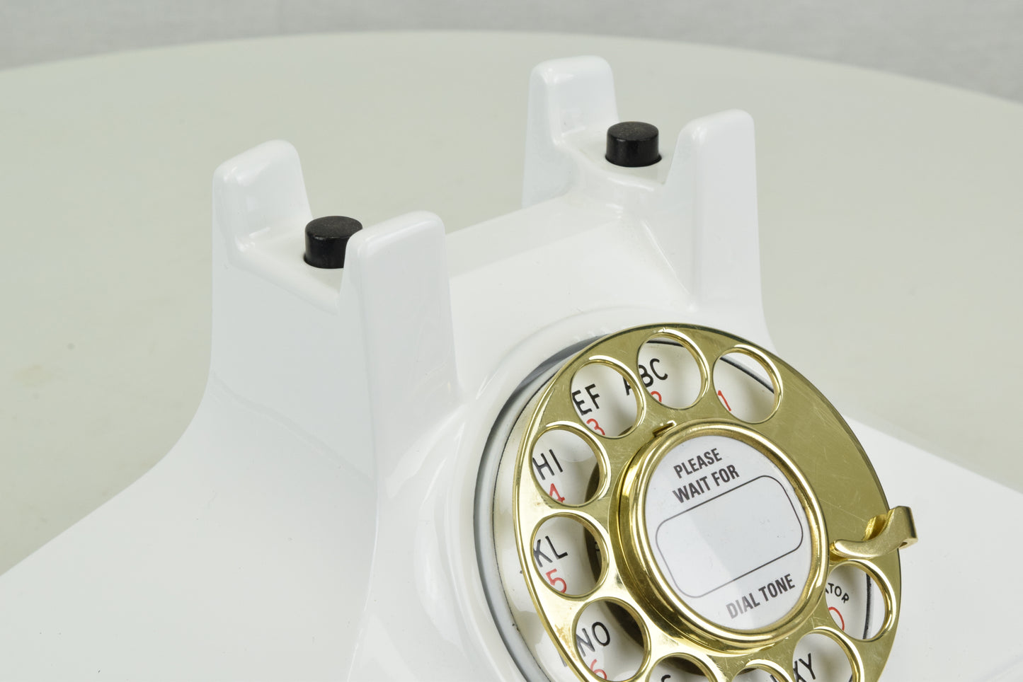 Northern Electric No. 1 Uniphone - White with Brass Trim