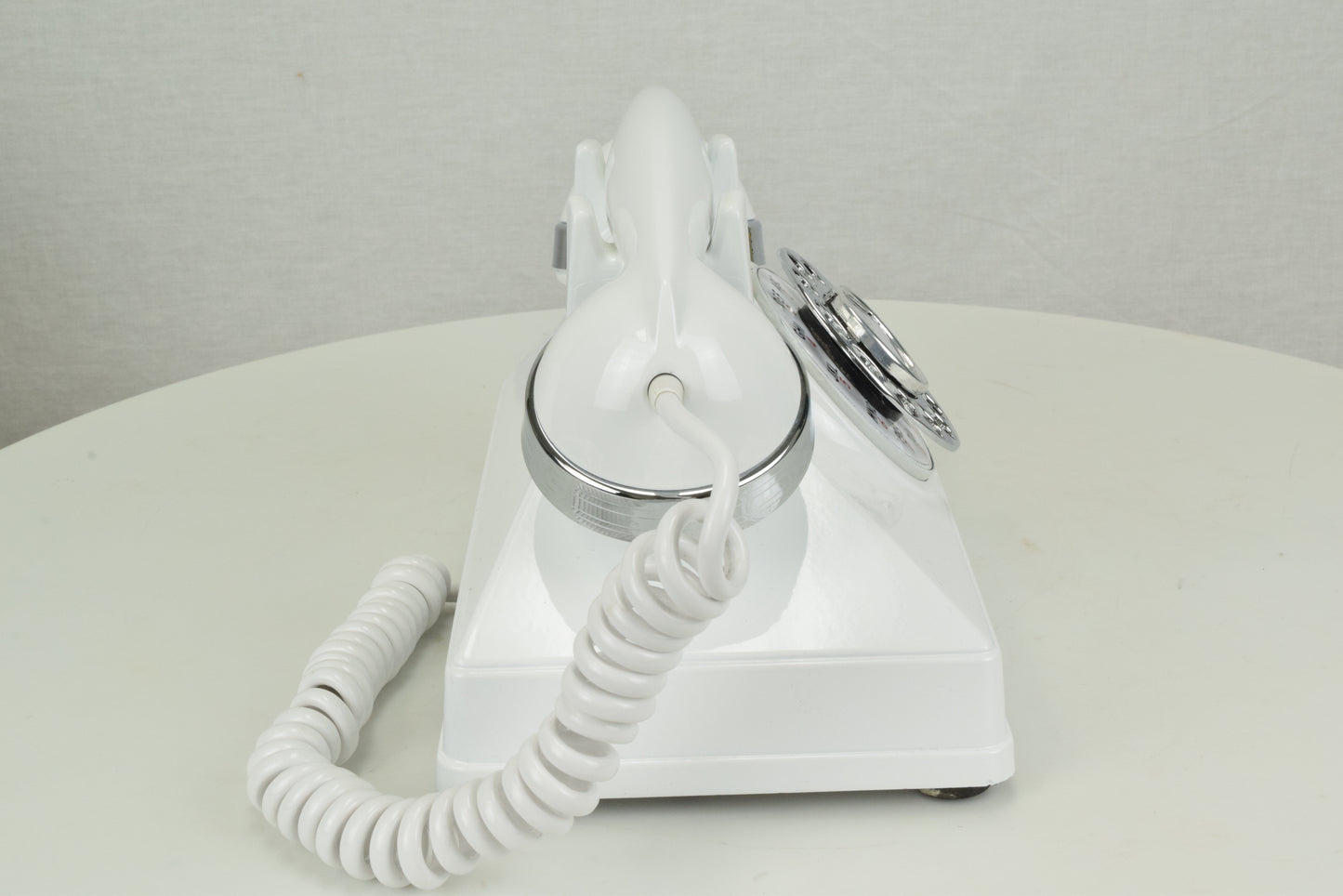 Northern Electric No. 1 Uniphone - White with Chrome Trim