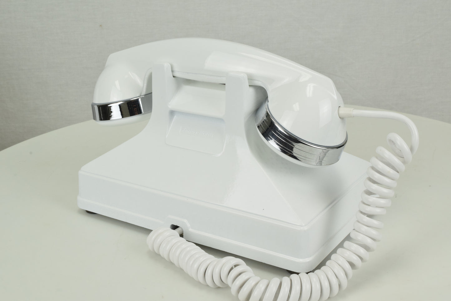 Northern Electric No. 1 Uniphone - White with Chrome Trim