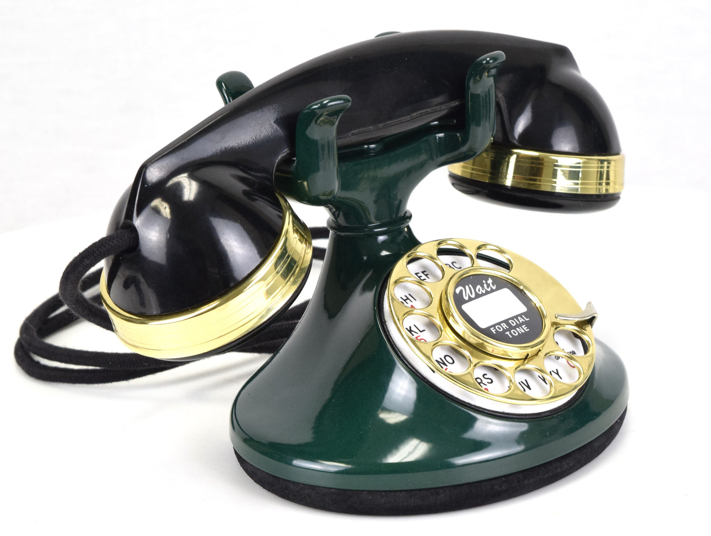 Western Electric 202 - Forest Green - Brass Trim