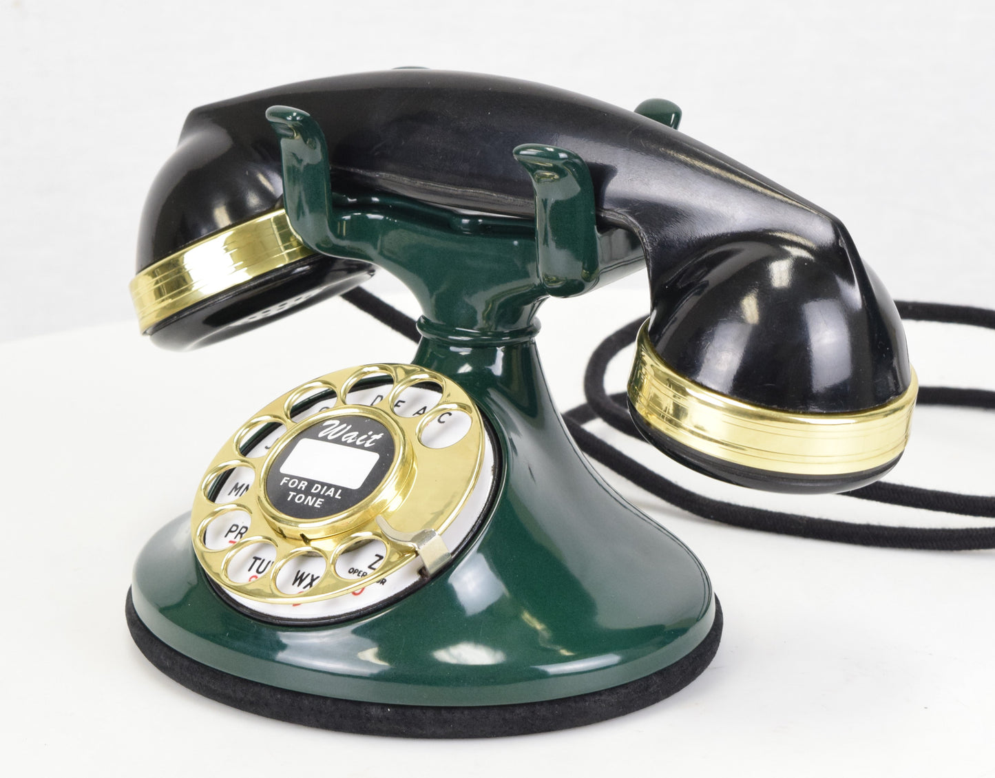 Western Electric 202 - Forest Green - Brass Trim