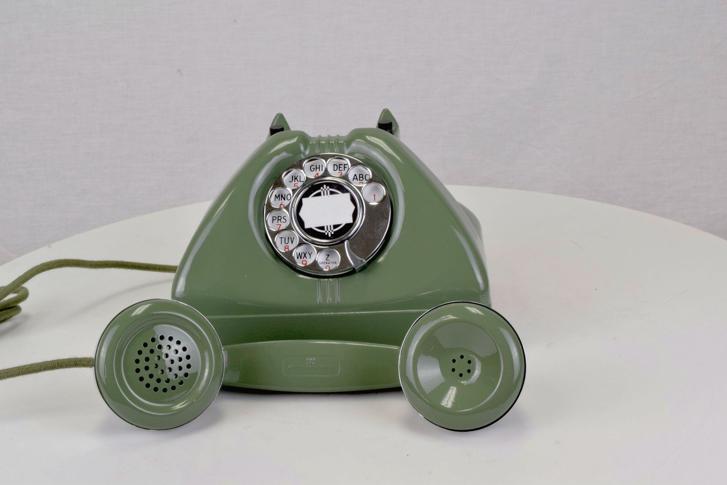 Connecticut - TP-6-A - Moss Green with Chrome Trim