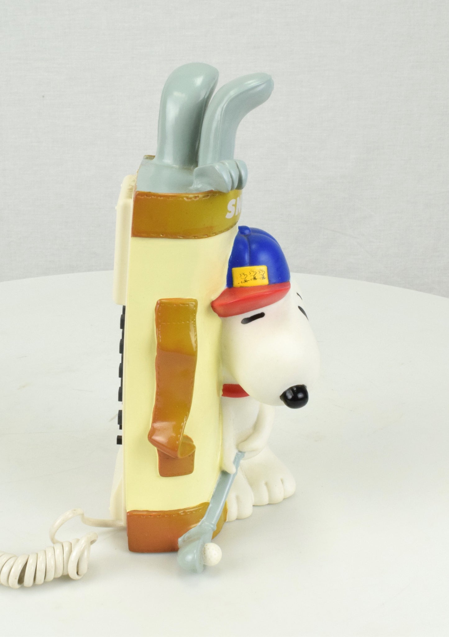 Golfer Snoopy Novelty Phone