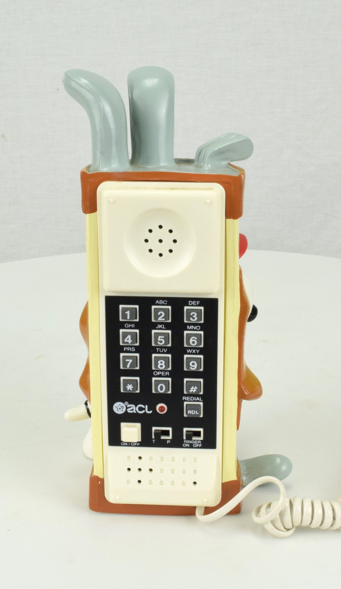 Golfer Snoopy Novelty Phone