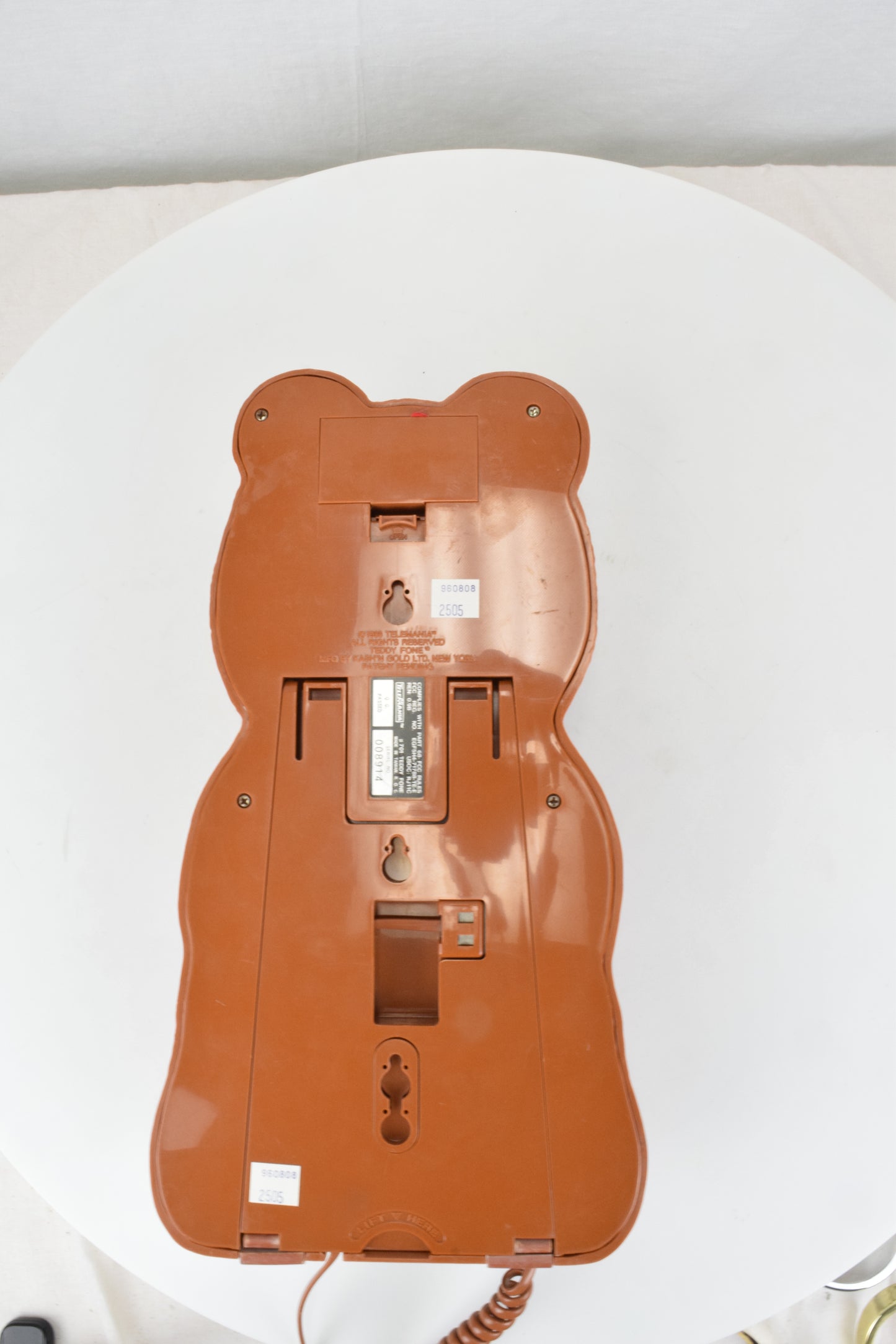 Teddy Bear Novelty Wall Telephone