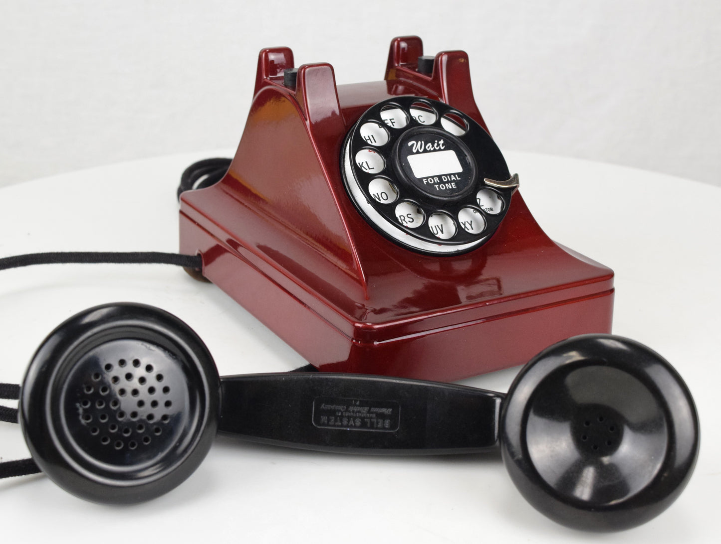 Western Electric 302 - Red Chromium - Pre War - Metal Case