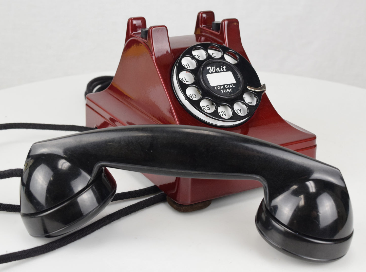 Western Electric 302 - Red Chromium - Pre War - Metal Case