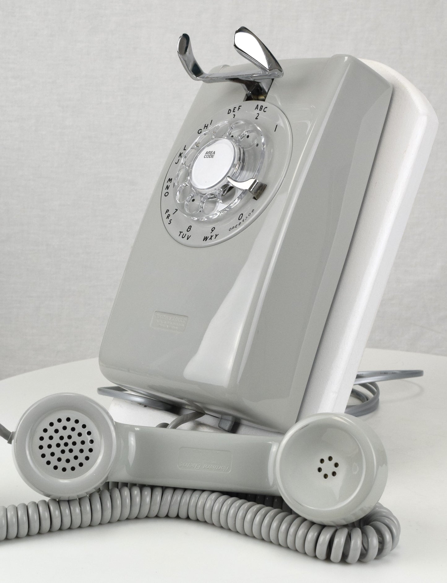 Grey 554 Wall Telephone - Fully Restored and Functional