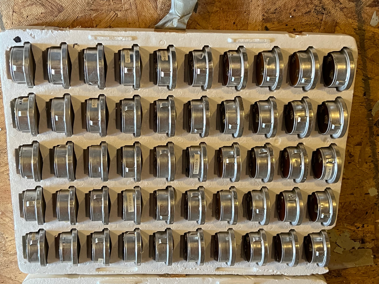 50 Automatic Electric Receiver Elements - NOS