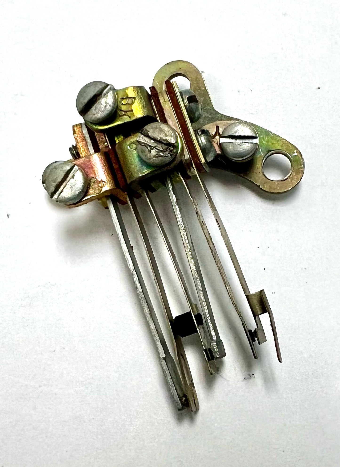 Western Electric contact set. Choose for No 2, 4, 5 or 6 dial