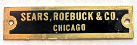 Water Decal - Sears Roebuck & Co