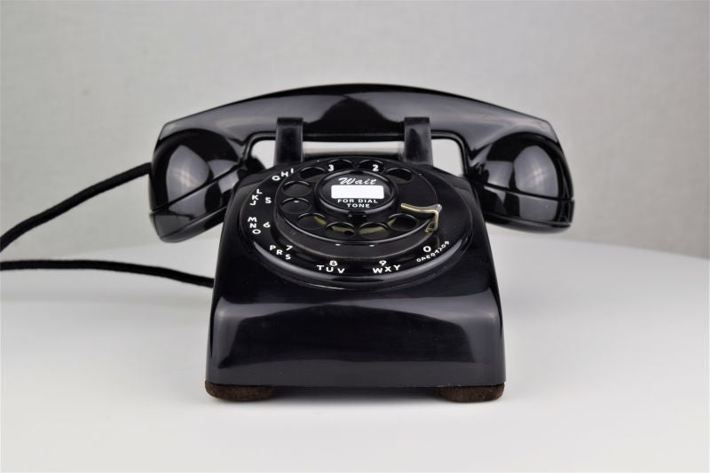 Western Electric 5302 - Black with F Style Handset