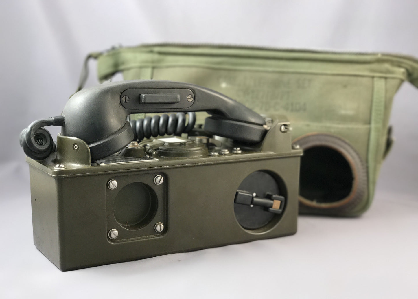 Military Field Telephone - TA-312 - Works