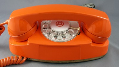 701- Orange Princess Phone