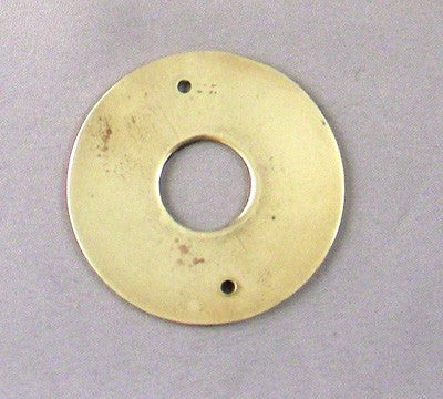 Crank Escutcheon, Brass 1.5 Inch OD
