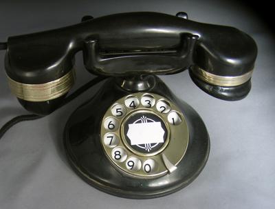 Automatic Electric Type 1a  Deskphone with Brass Trim