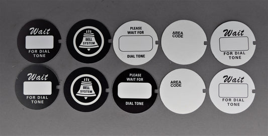 10 Assorted Dial Cards - WE Cut