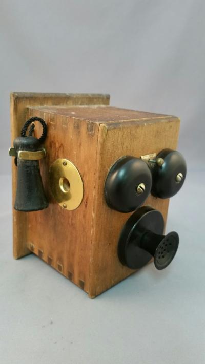 Vintage Wood Phone Pencil Sharpener