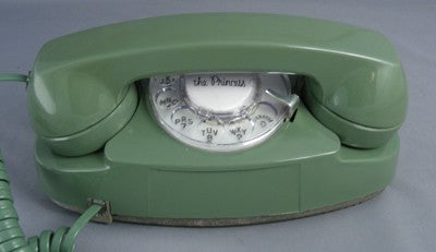 702 - Green Princess Phone