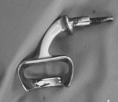 Western Electric - 233 Payphone Hook - Chrome