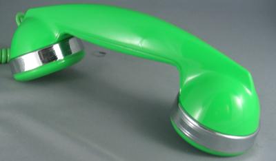 Western Electric 354 - Lime Green - Chrome Trim