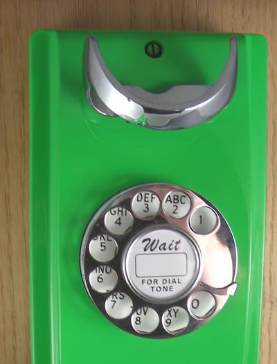 Western Electric 354 - Lime Green - Chrome Trim