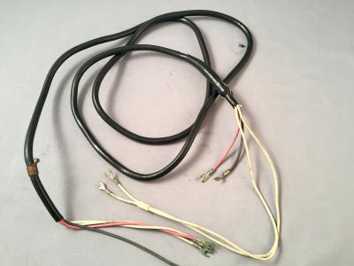 Original Rubber Handset Cord - Black - 4 Con (Western Electric 500)