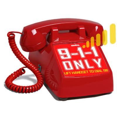 5500 Auto-Dial 911 Desk Phone