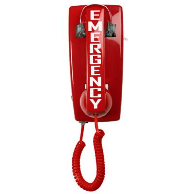 5501 No-Dial Emergency Wall Phone