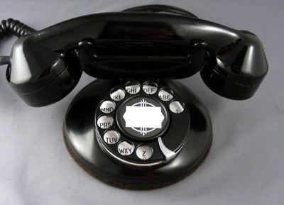 Reproduction Petite Deskphone - Jet Black Edition