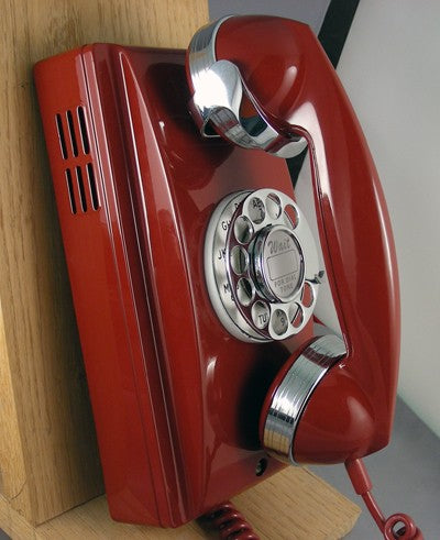 Western Electric 354 - Red - Chrome Trim