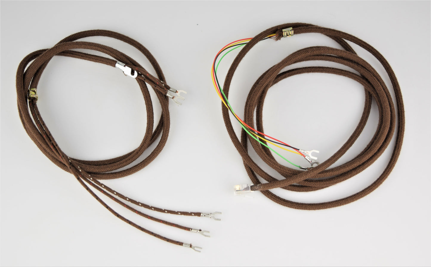 Cord Set - Cloth Covered - Desk Phones - Various Colours