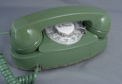 702 - Green Princess Phone