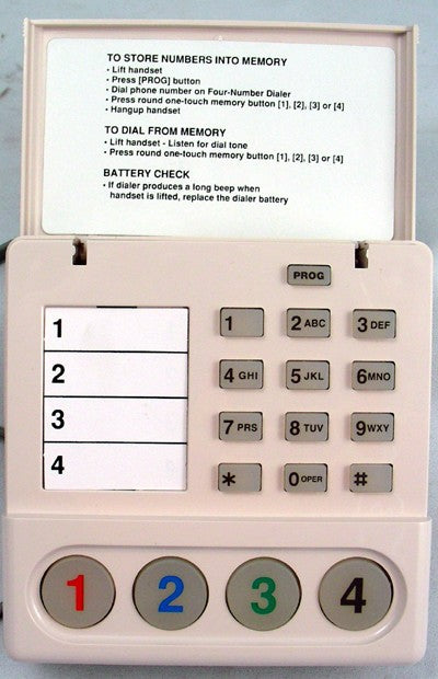 Four Number Dialer