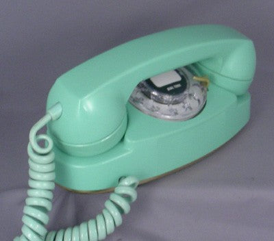 701 - Turquoise Princess Phone