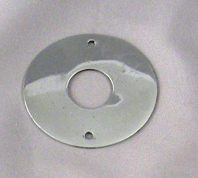 Crank Escutcheon, Chrome 1.5 Inch OD