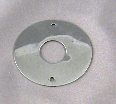 Crank Escutcheon, Chrome 1.5  Inch OD