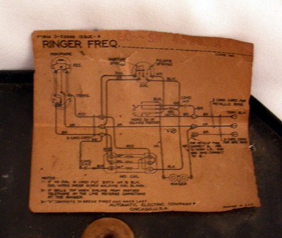 Automatic Electric Type 40 Bottom Plate